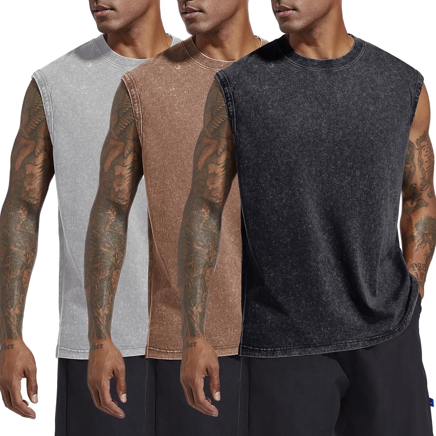 Mens Cotton Workout Gym Tank Top for Stylish Training Sessions