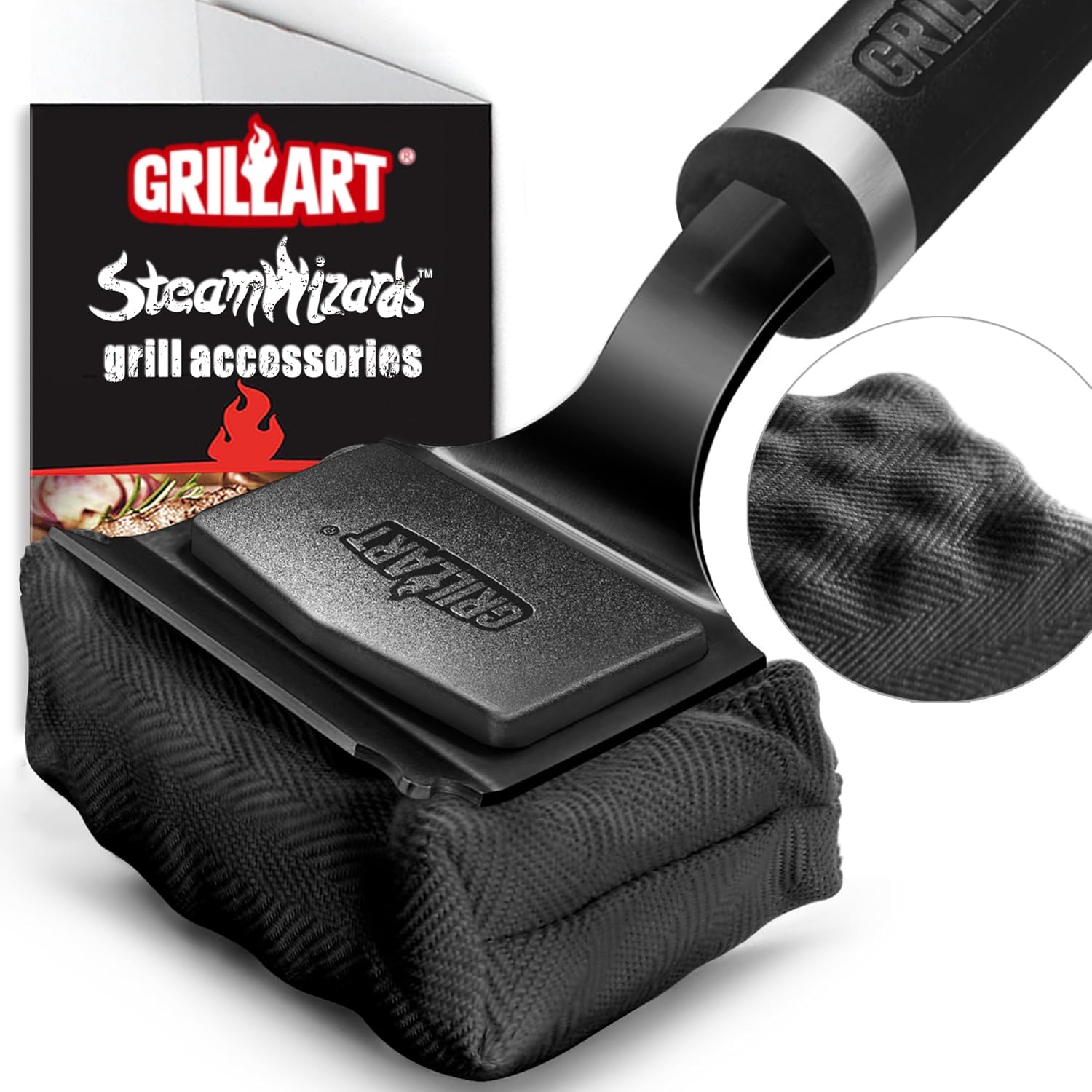 Bristle Free Grill Brush Kit for Safe and Efficient Cleaning