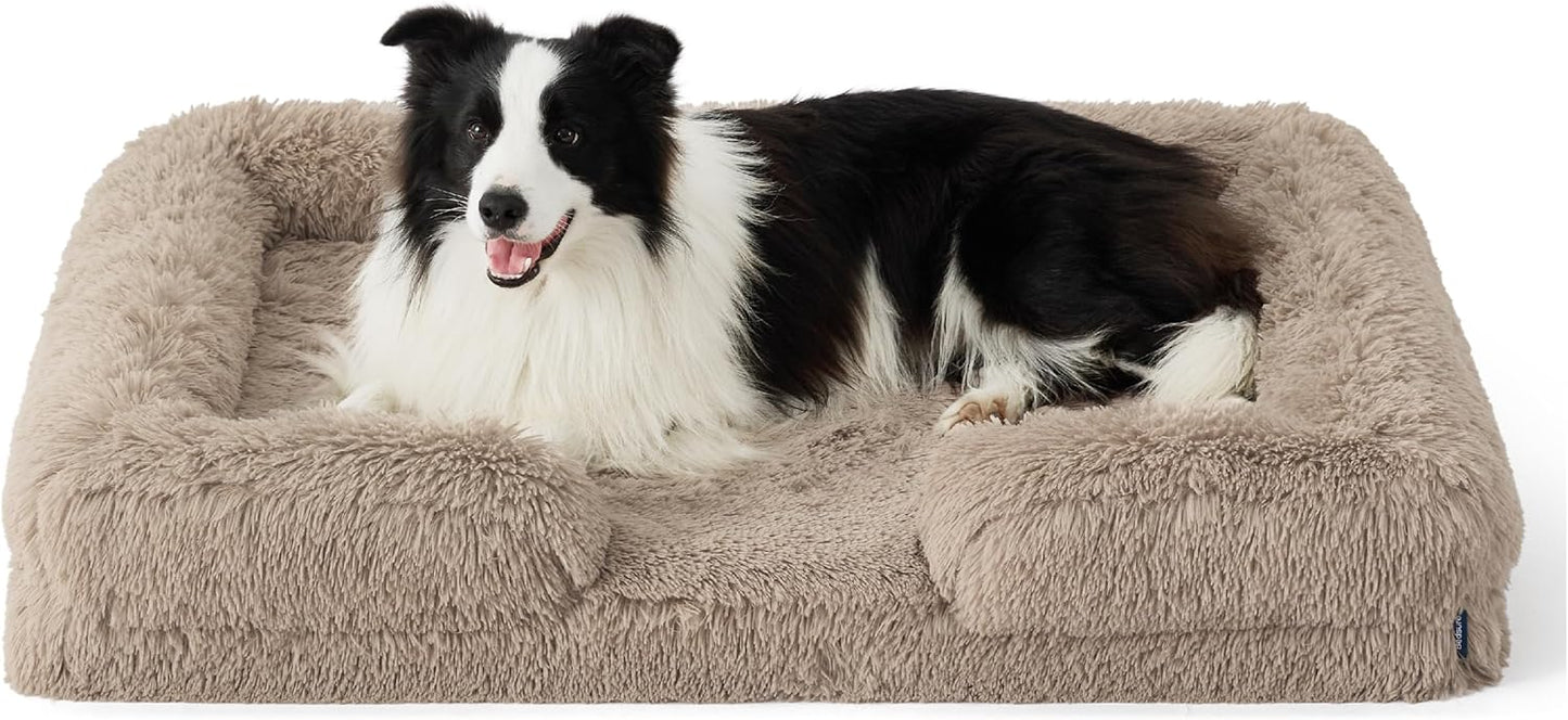 Orthopedic Dog Bed for Large Dogs - Washable and Waterproof