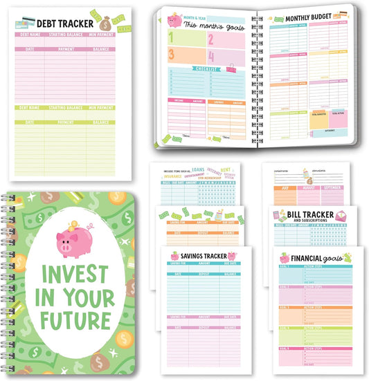 2025-2026 Budget Planner - Colorful Organizer