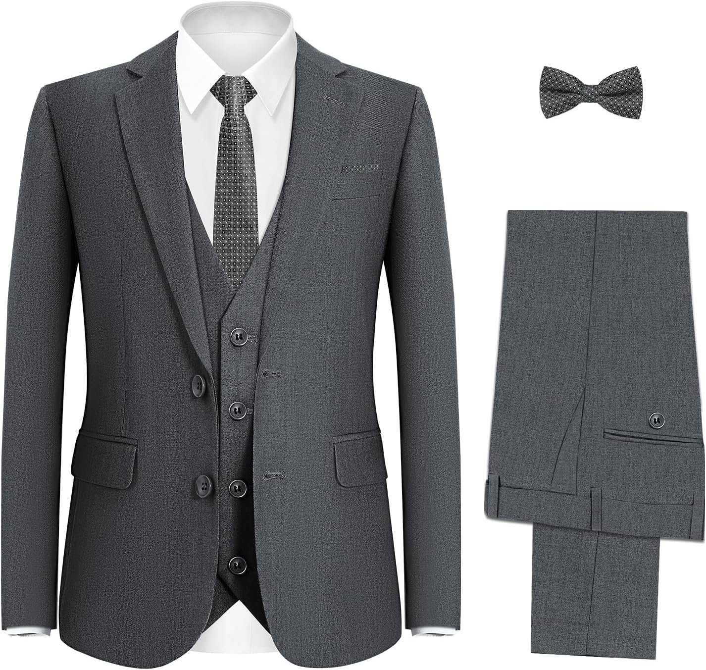 Happy Dolphin Boys Suit Set for Modern Fit Kids Weddings