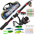 PROBEROS Kids Fishing Pole - Ultimate Portable Fishing Kit