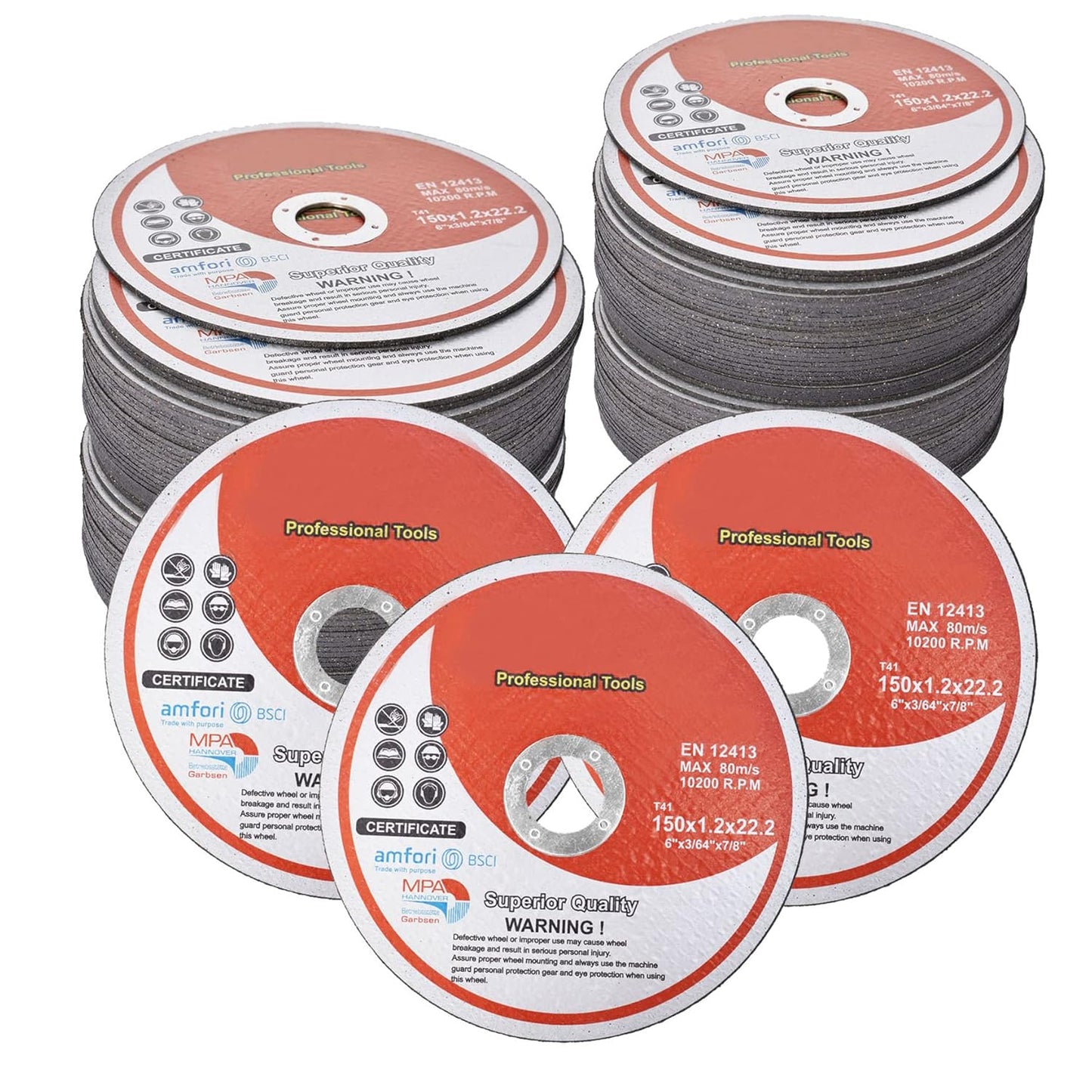 6 Inch Cut Off Wheels for Metal and Stainless Steel Cutting