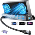 Docking Station for Steam Deck ROG Ally with Dual Cooling Fans