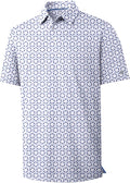 ZITY Mens Golf Shirts Short Sleeve Print Patterns Polo - Moisture