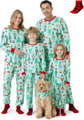 Christmas Family Matching Pajama Sets with Socks - Cozy (Style 6JHH)