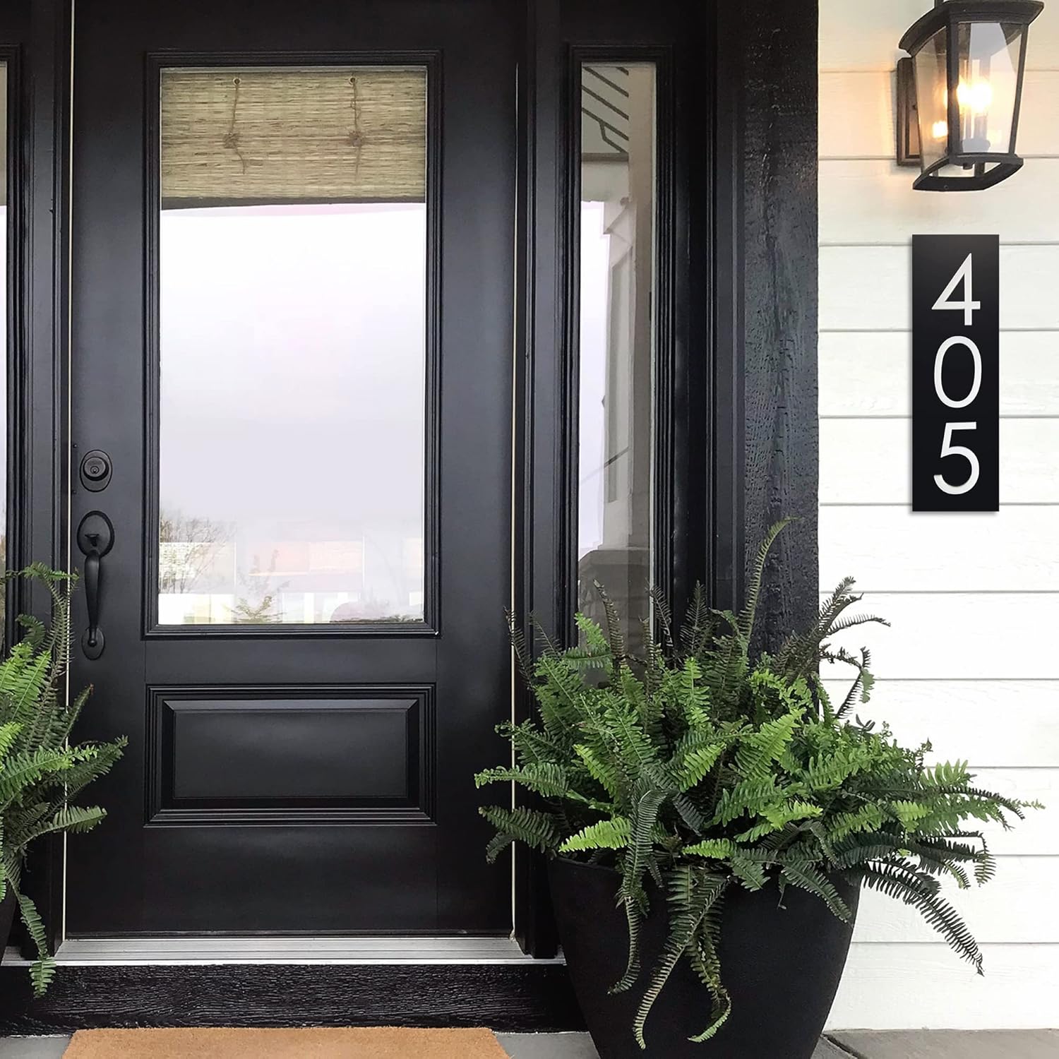 Custom House Address Plaque for Easy Visibility and Style