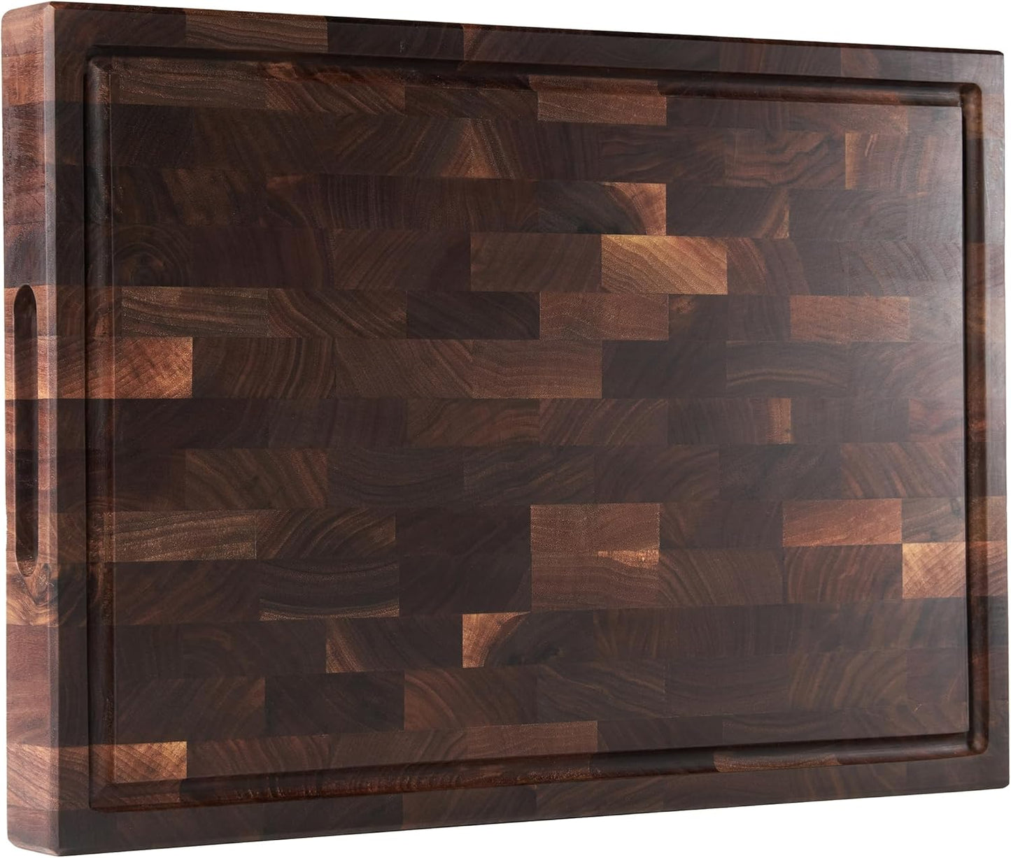 American Black Walnut Wood Cutting Board with Juice Groove