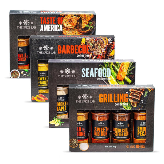 The Spice Lab Spices and Seasonings Set for Ultimate Grilling