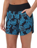 baleaf Women's High Waisted Swim Board Shorts 5ft Inseam - Quick Dry