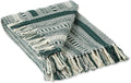 DII Braided Striped Decorative Throw Blanket 50x60 - Dark Green