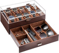 ProCase 10-Slot Watch Display & Jewelry Organizer