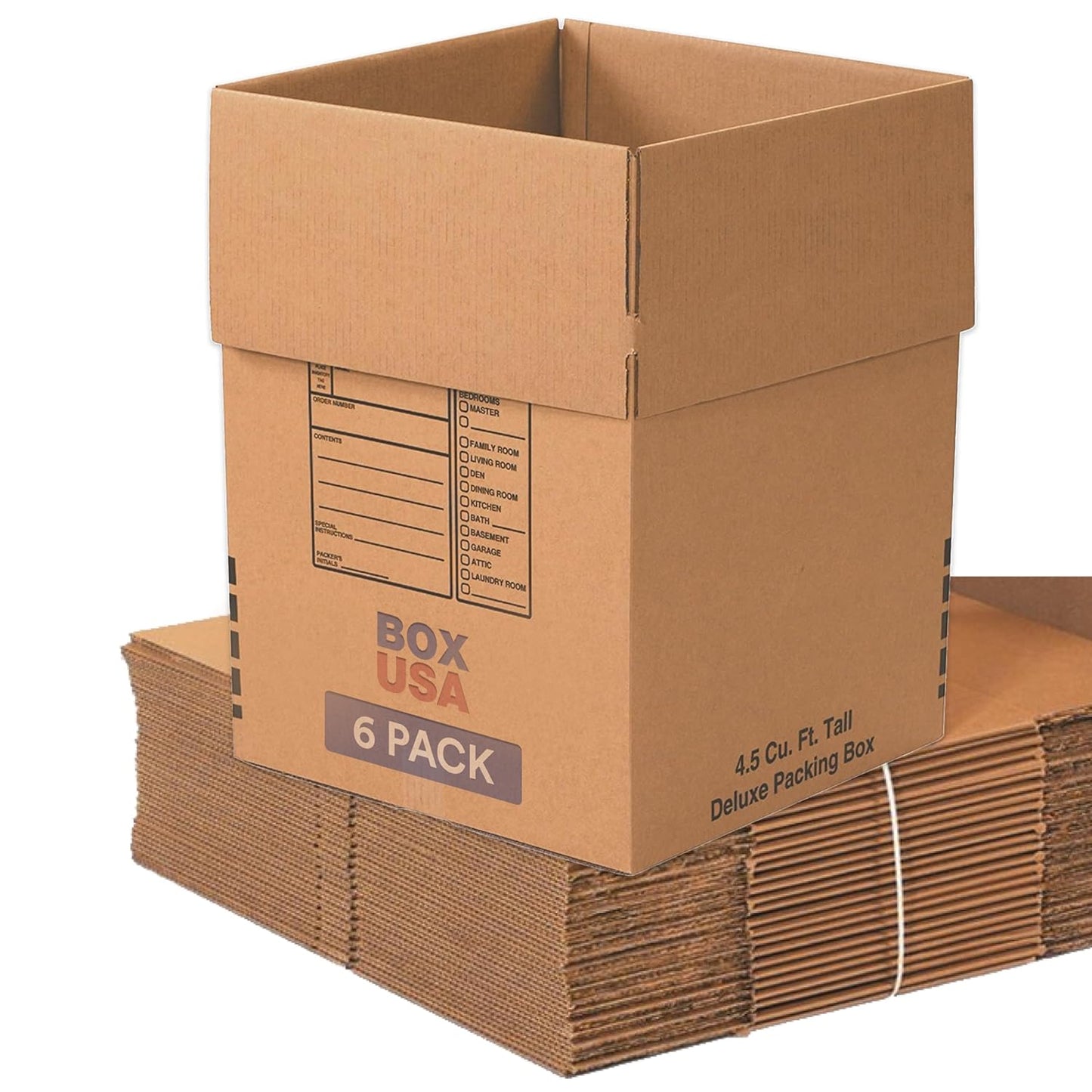 Large Heavy Duty Moving Boxes for Shipping and Storage Needs