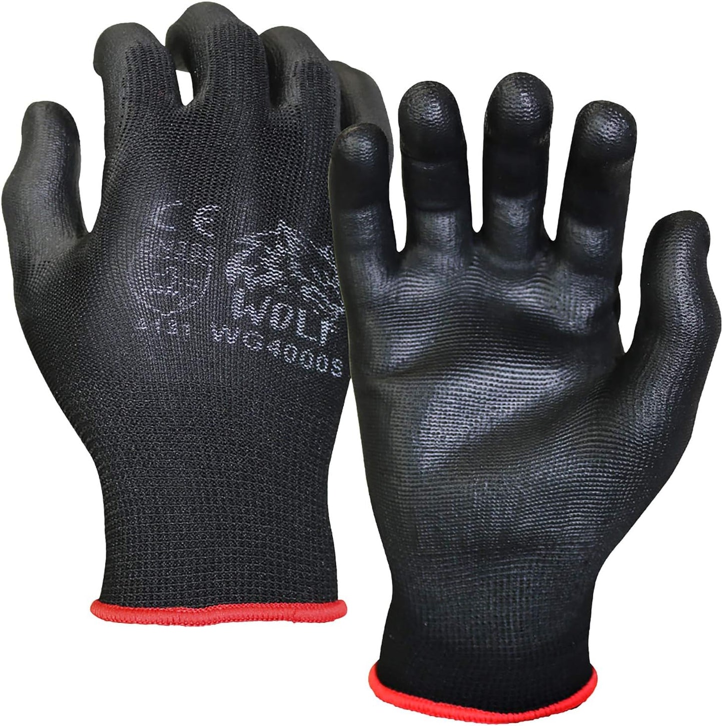 WOLF Polyurethane Palm Coated Nylon Shell Work Gloves Review