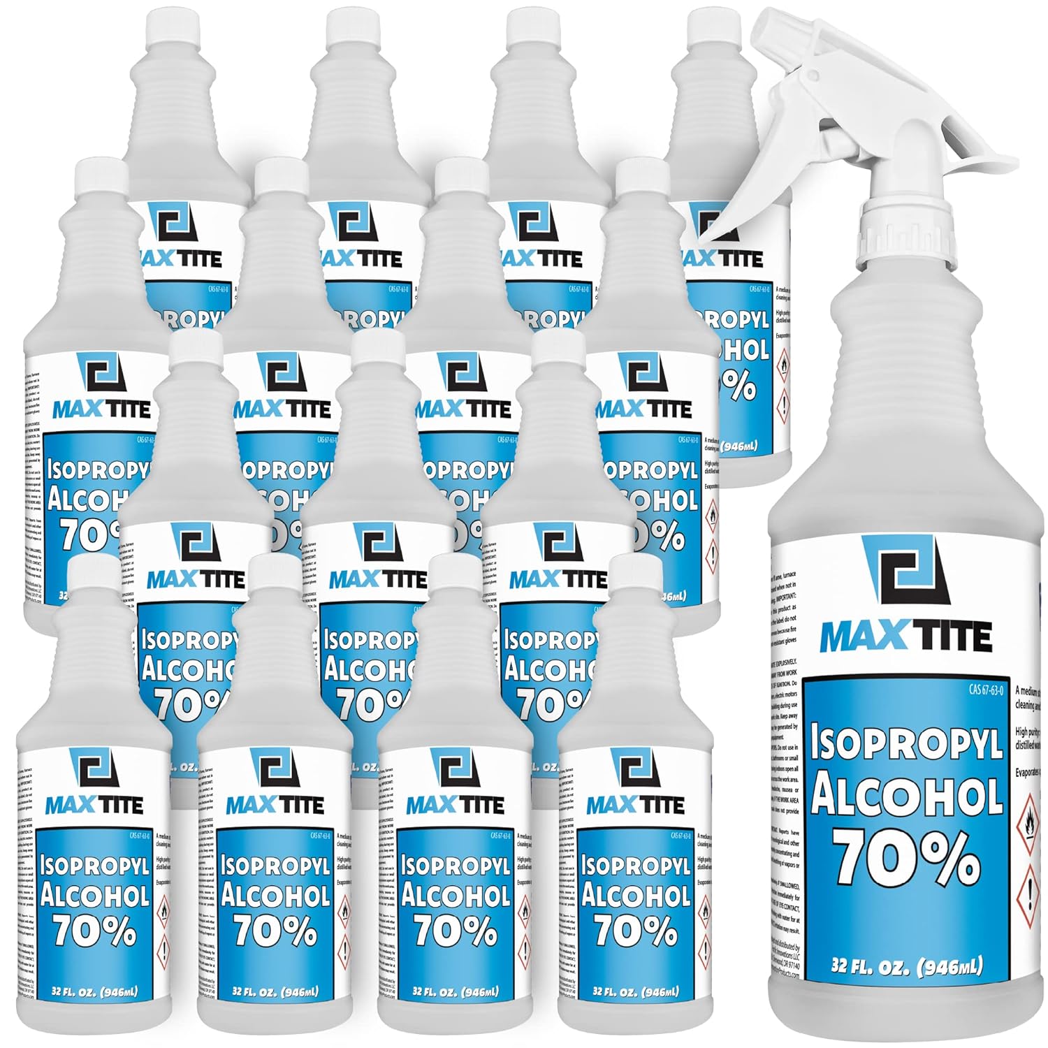 MaxTite 70% Isopropyl Alcohol for Effective Cleaning and DIY