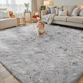 8x10 Area Rugs for Living Room Bedroom Soft Plush Furry Rug