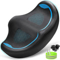 Noseless Oversized Bike Seat for Men Women Comfort and Support