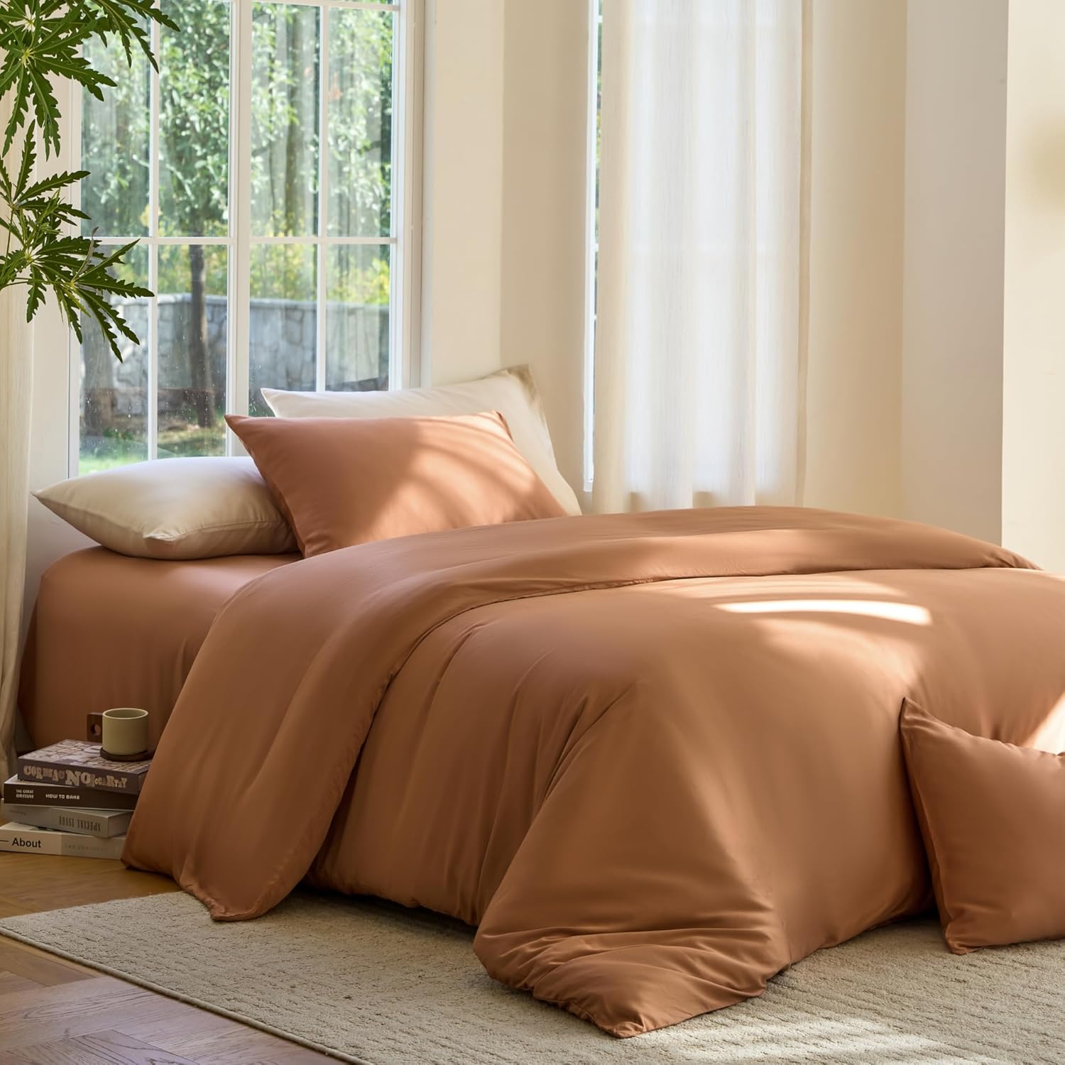 DOZ Duvet Cover Set - Buttery Soft Bamboo Cooling Sheets