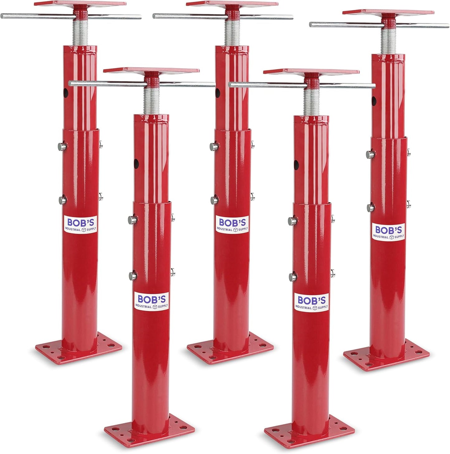 BISupply Basement Floor Jack for Adjustable Support Beam Lifting