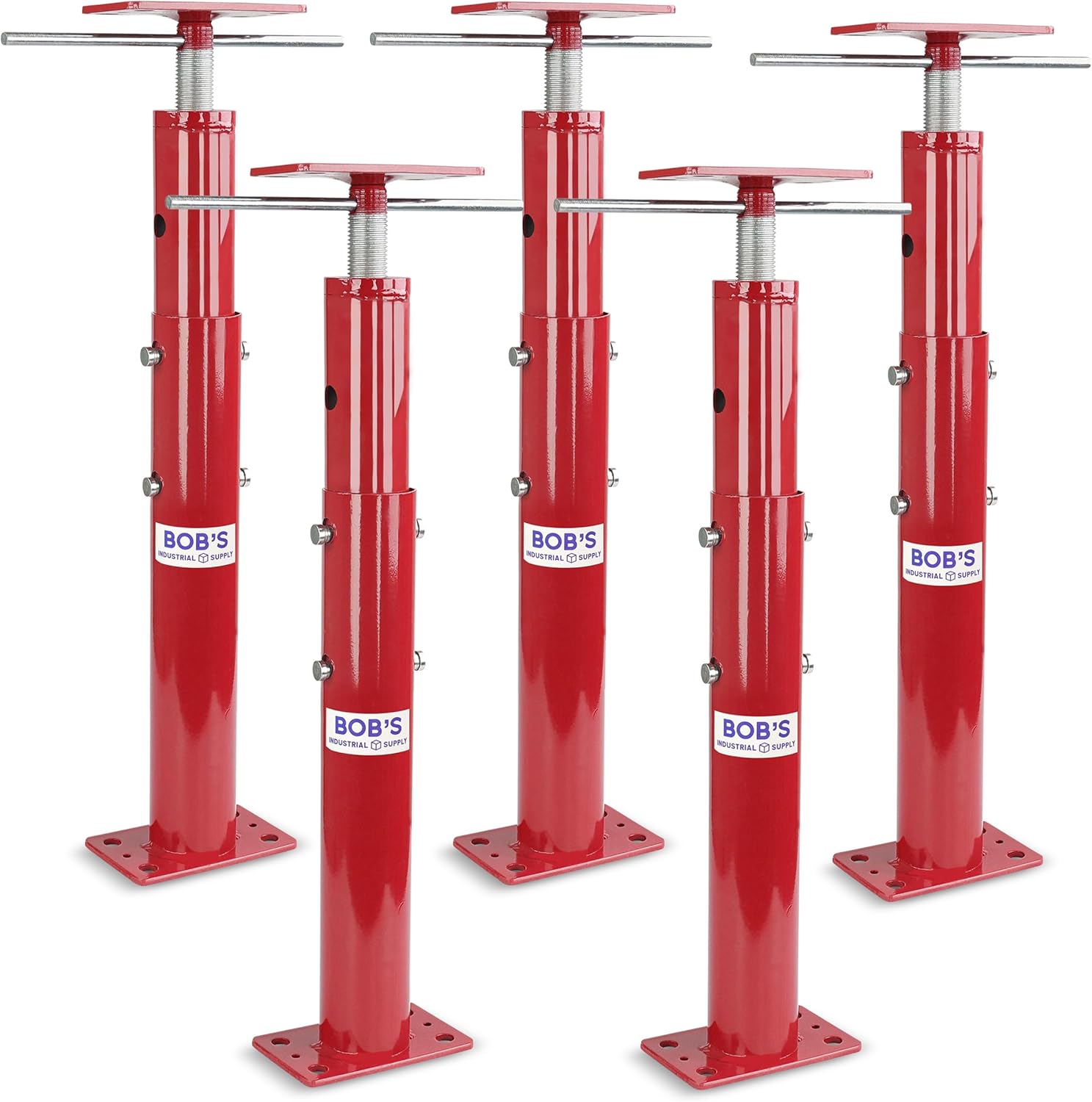 BISupply Basement Floor Jack for Adjustable Support Beam Lifting