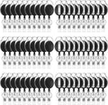 60 Pcs Badge Reels Retractable Bulk ID Badge Holders - Great Value