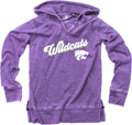 Wes and Willy NCAA Girls V-Neck Hoodie Tee - Soft Lightweight Layer in