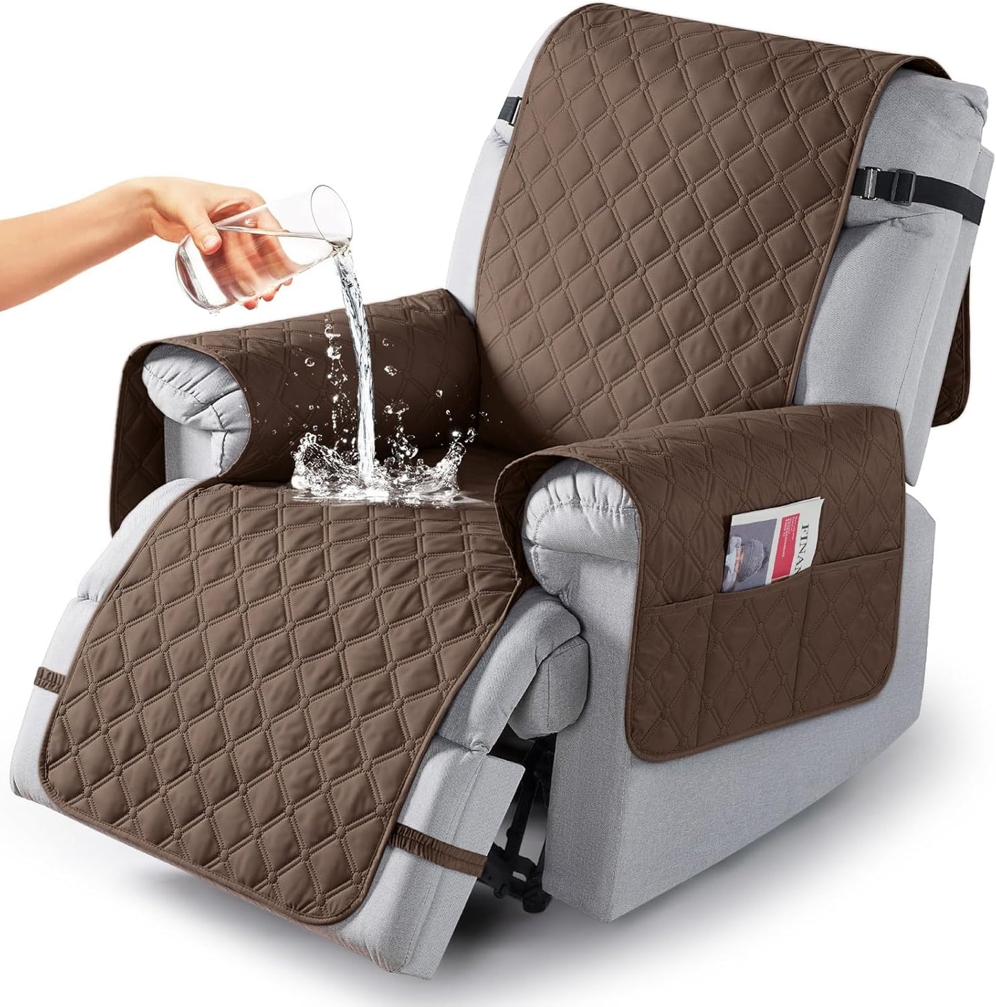TAOCOCO Waterproof Recliner Covers for Pets and Kids, 28in