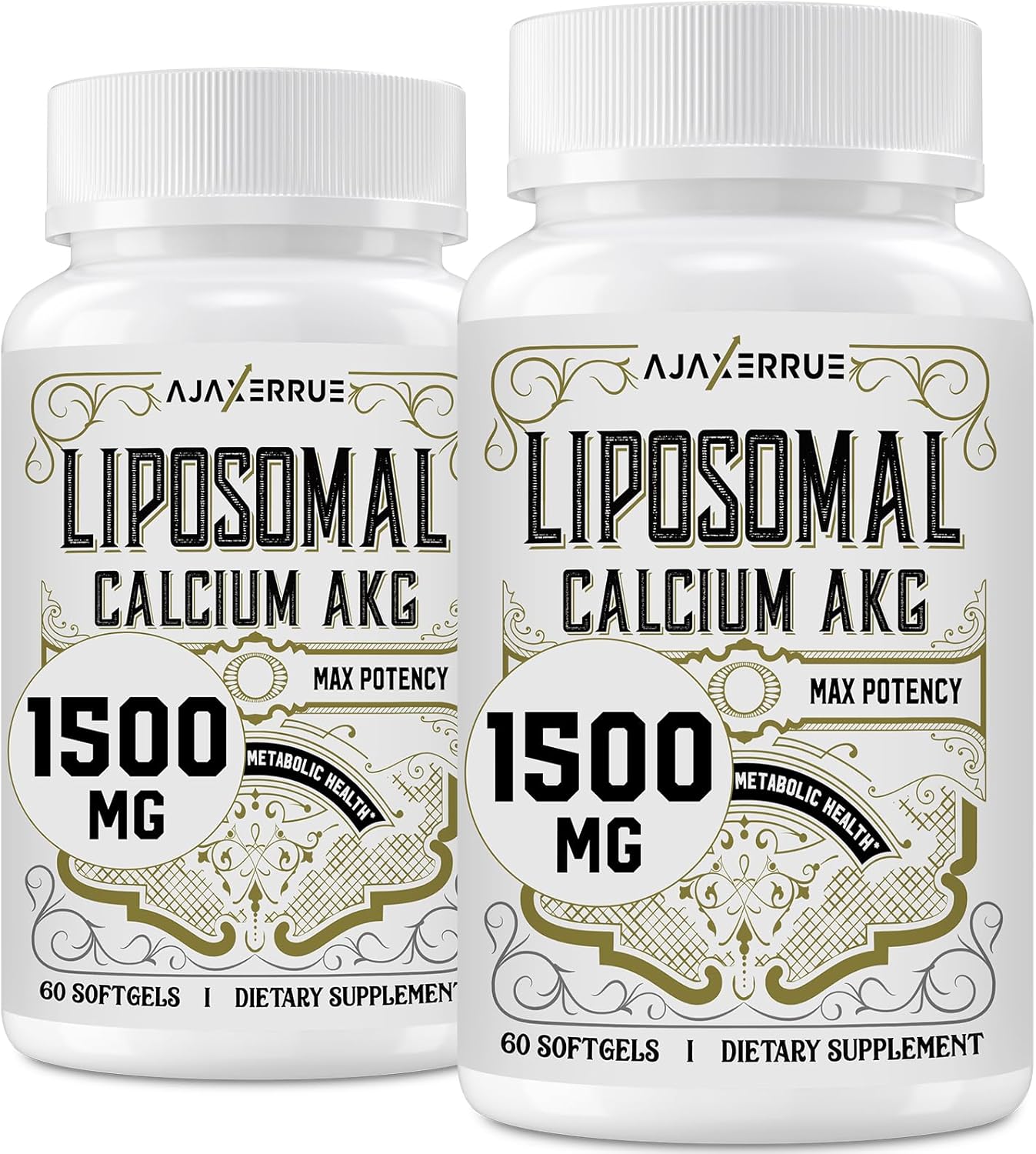 Liposomal Calcium AKG Supplement for Longevity and Energy