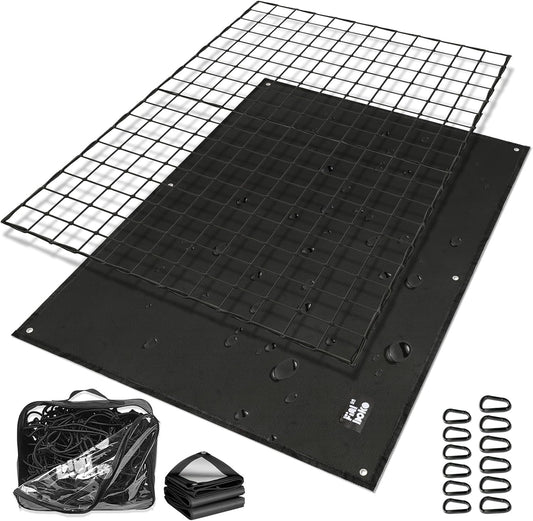 Cargo Net for Pickup Truck Bed - Versatile 4ft x 6ft Bungee Net