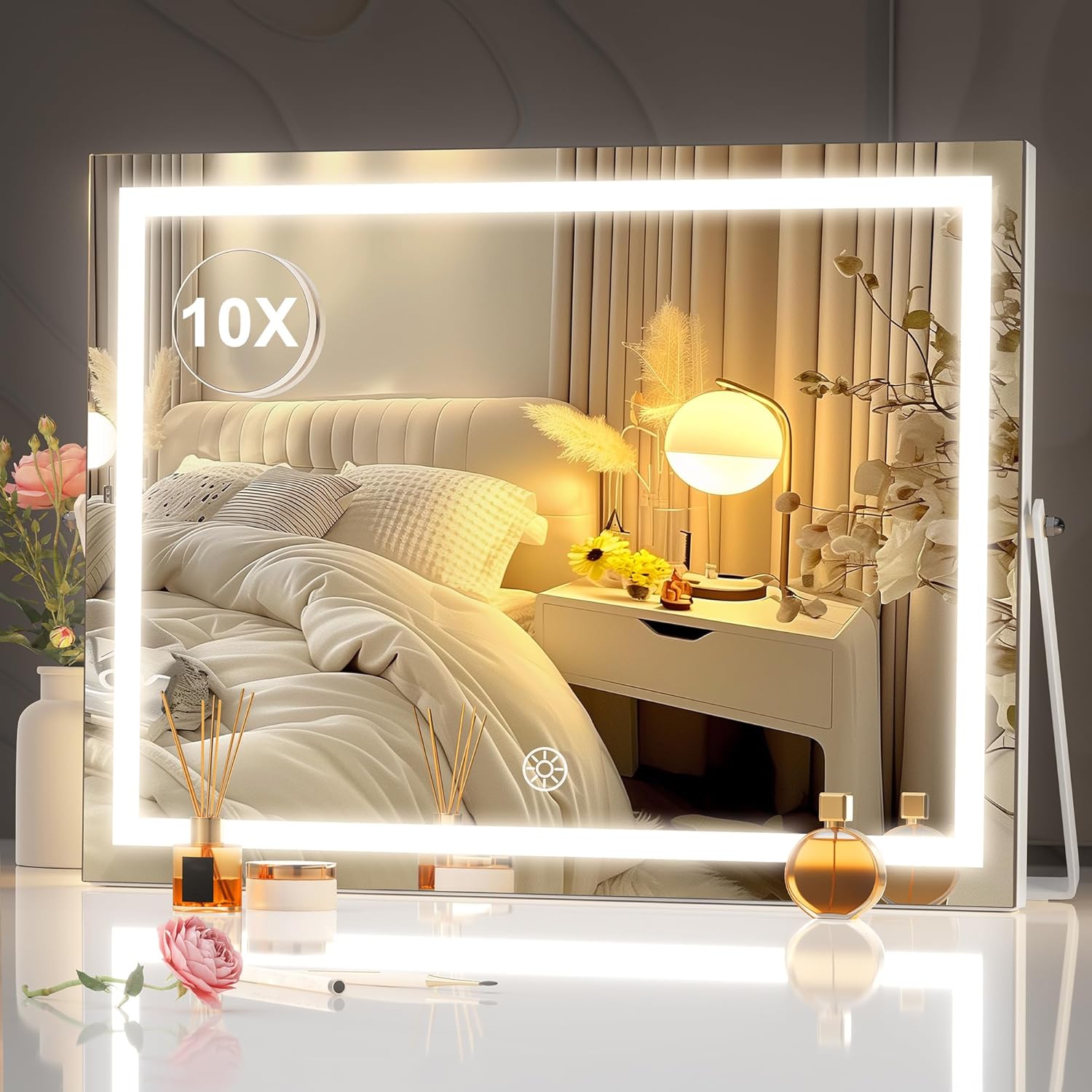 Hasipu Vanity Mirror with Lights for Perfect Makeup Every Time