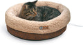 Heated Cat Bed Thermo-Snuggle Cup Bomber - Cozy Heated Bed for Large