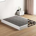 7 Inch Queen Box Spring Low Profile Bed Base - Heavy Duty Support