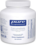 CurcumaSorb Meriva Curcumin Phytosome 180 Capsules - Joint Support