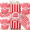 Poppy's Paper Popcorn Bags - Perfect for Movie Nights and Parties