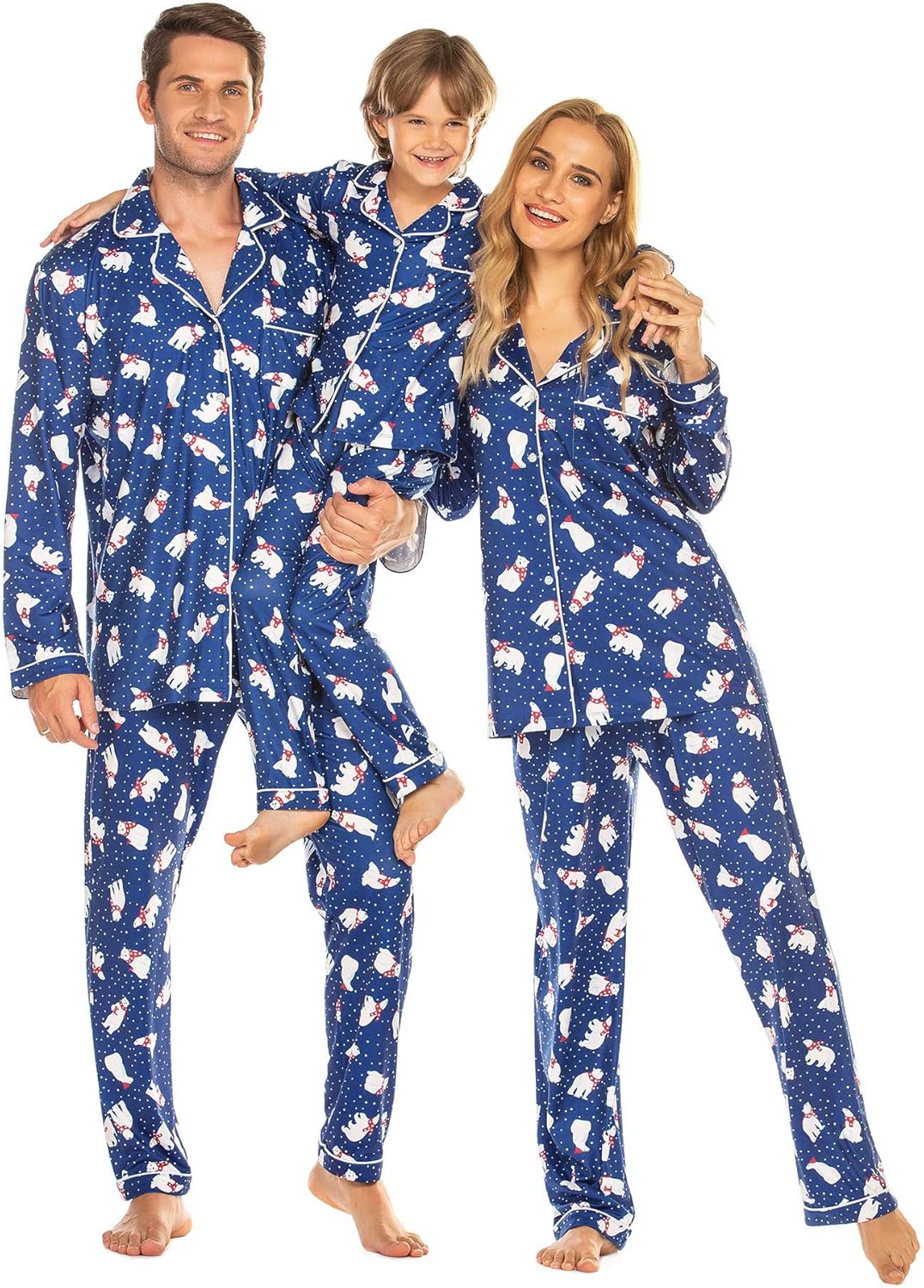 Ekouaer Christmas Family Matching Pajamas for Holiday Fun