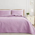 Exclusivo Mezcla Queen Quilt Bedding Set - Lightweight Lilac Quilts