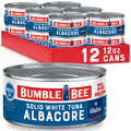 Solid White Albacore Tuna in Water 12 oz Can (Pack of 12) - High