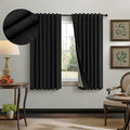 Pitalk 54 Inch Blackout Curtains Set for Bedroom and Nursery