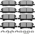 SCITOO Ceramic Front Rear Disc Brake Pad Set for Lexus RX Series