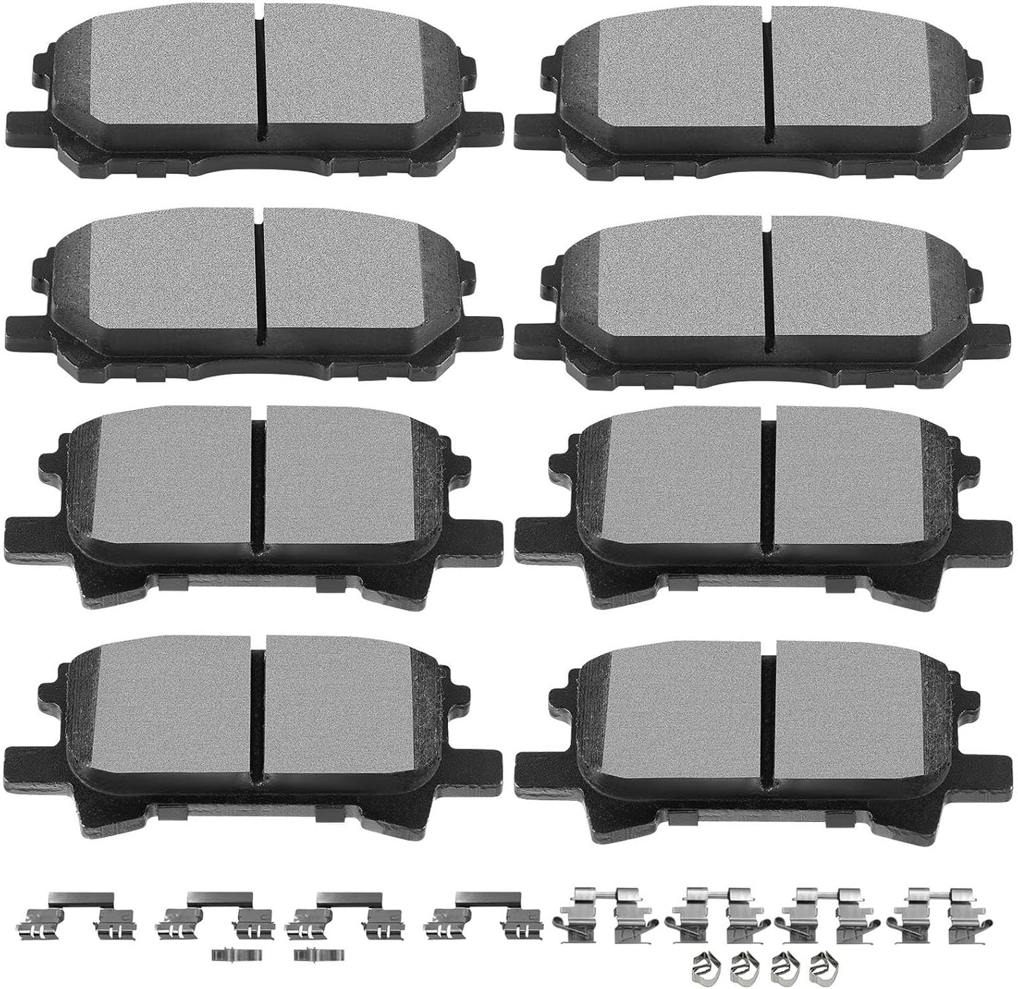 SCITOO Ceramic Disc Brake Pad Set for Lexus RX330 RX350 RX400h
