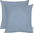 Sunbrella Square Throw Pillows Set of 2 20in x 20in - Durable Outdoor
