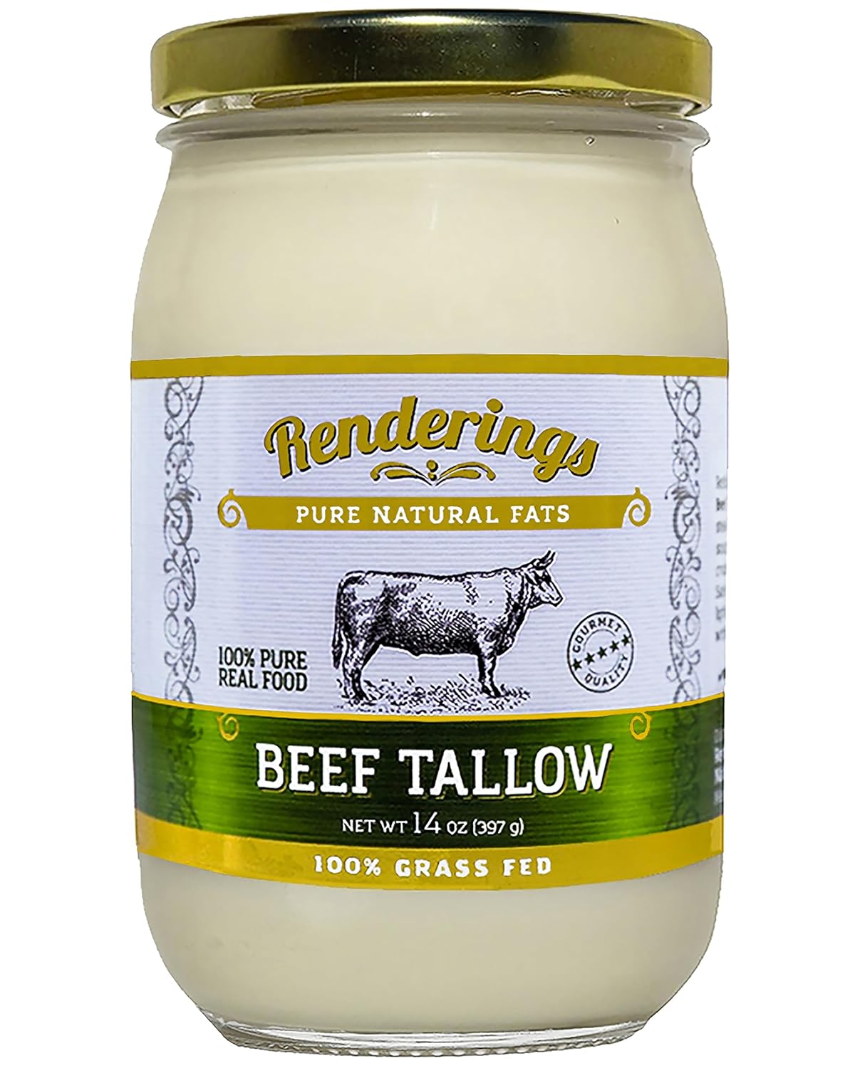 Renderings Gold Label Beef Tallow by Proper Foods For Life