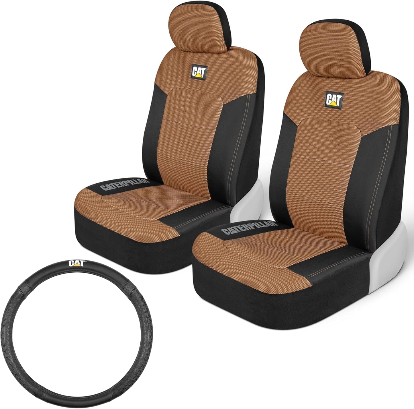 Cat MeshFlex Truck Seat Covers Set with Steering Cover 15.5-16ft