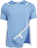 Men's Post Shoulder Surgery Shirt for Recovery - Tear Away Snaps