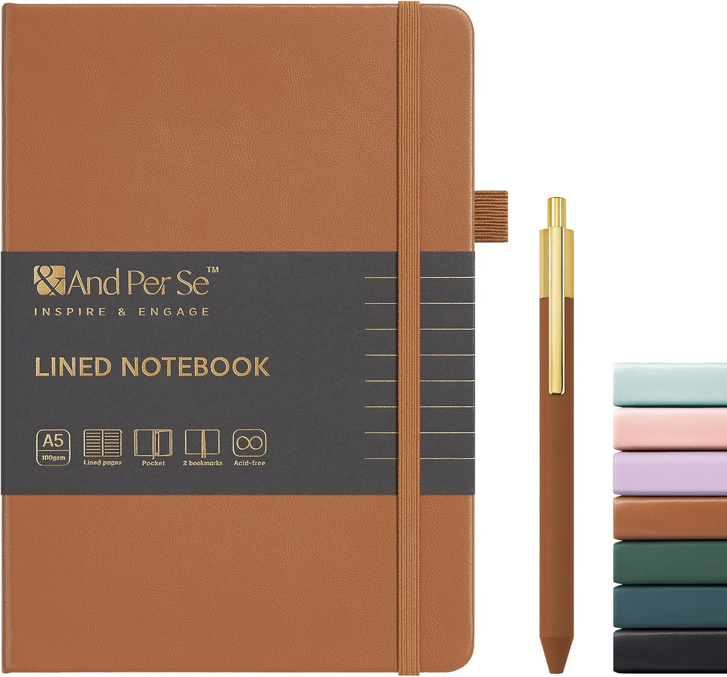 Premium Leather Journal Set for Effortless Writing