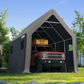 KING BIRD Heavy Duty 10x15ft RV Carport - 10.8ft Ultra High Peak