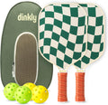 Pickleball Paddles Set of 2/4 - Beginner Friendly Graphite/Fiberglass