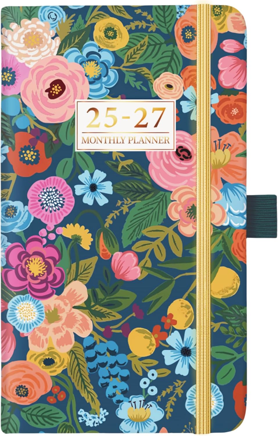 Urneeds 3-Year Pocket Calendar 2025-2027 - Monthly Planner, Compact Design
