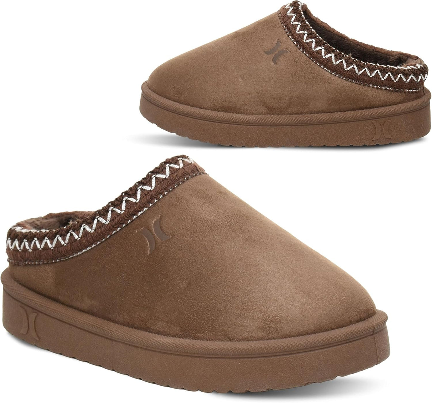 Hurley Kids Modi Slippers - Cozy Indoor and Outdoor Clogs