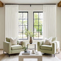 Cream Ivory Patio Sliding Door Curtains for Elegant Living
